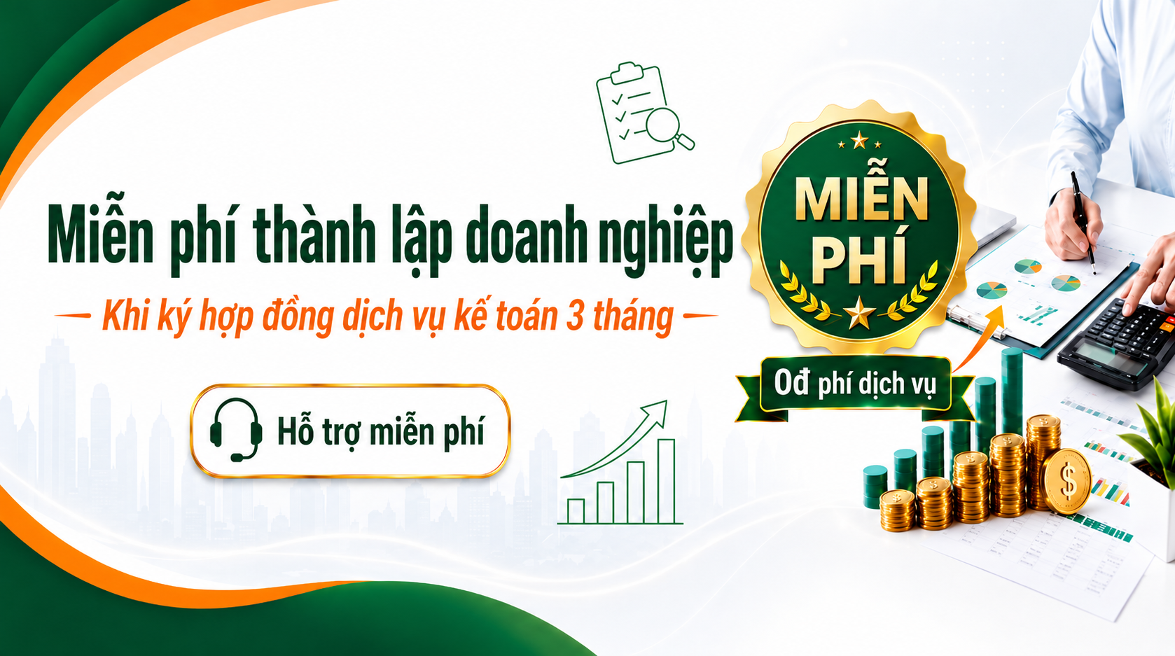 Miễn phí thành lập doanh nghiệp